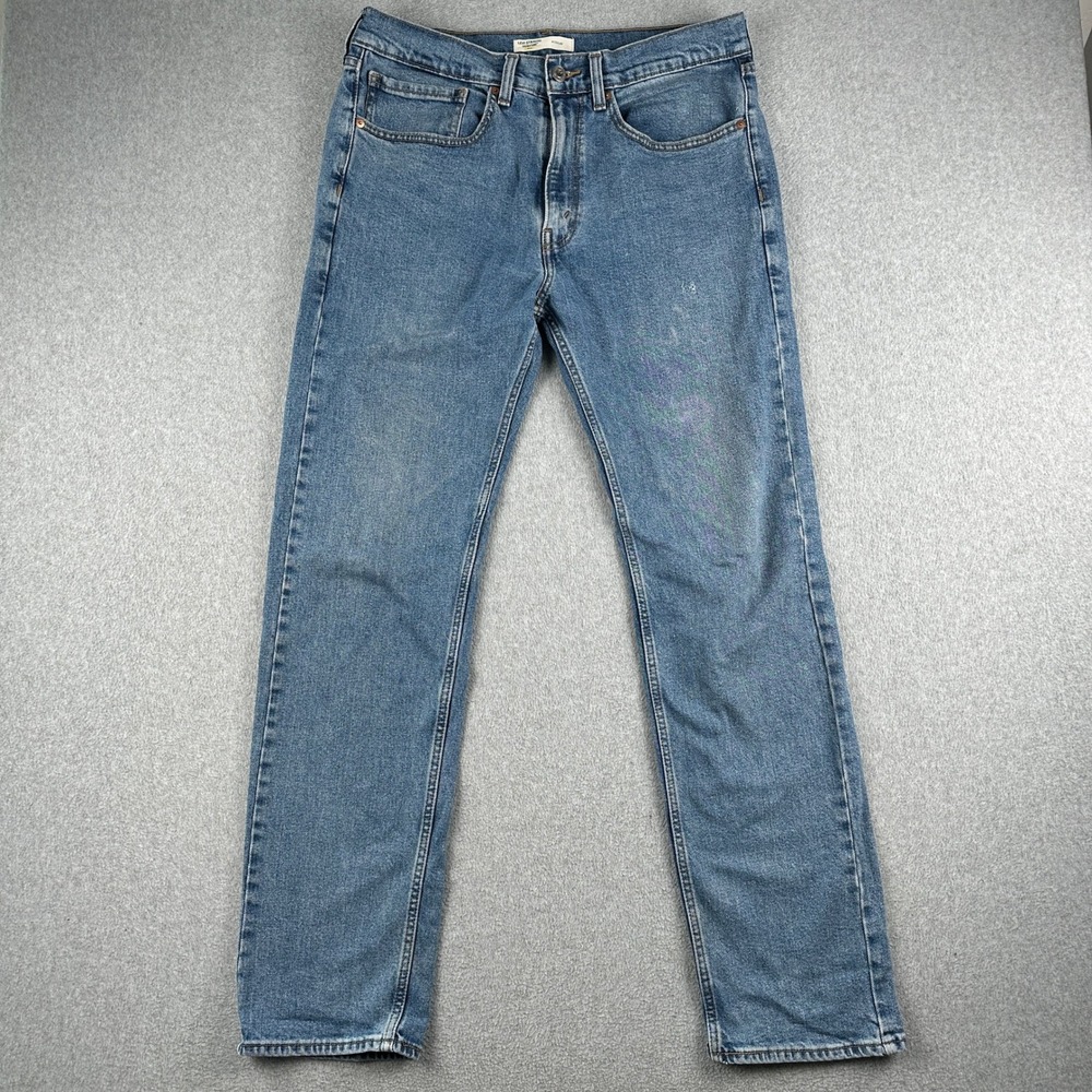 Levi Strauss Signature Jeans Mens 34x34 Regular Fit Blue Denim Gold Label